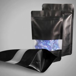 Black Stand Up Pouch 