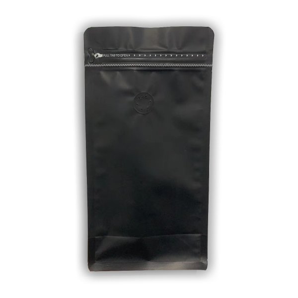 Black Coffee Pouch (Easy Zip)