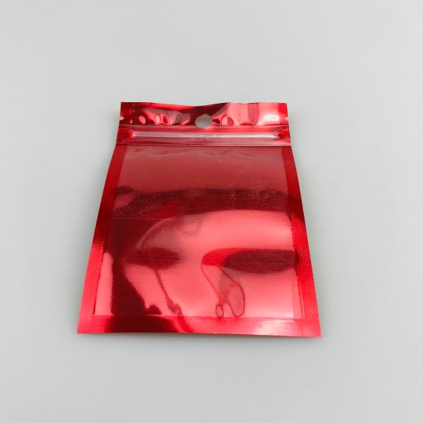 Red Zip Lock Flat 