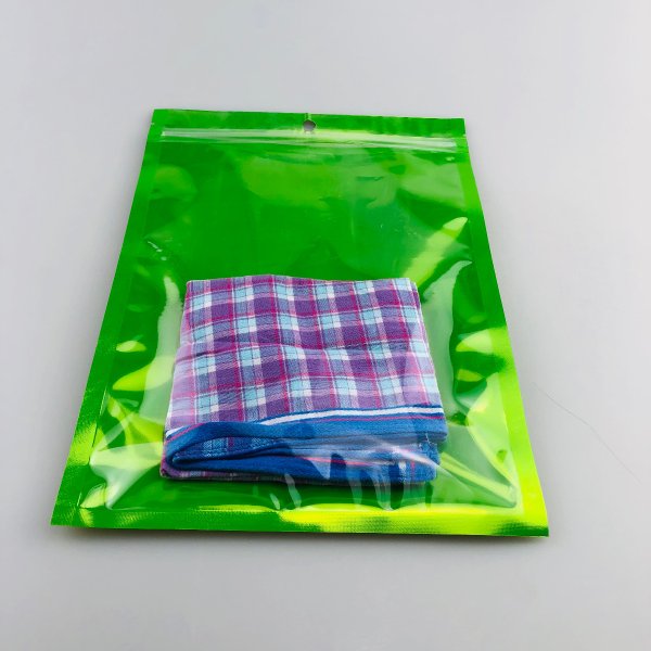 Green Zip Lock Flat 