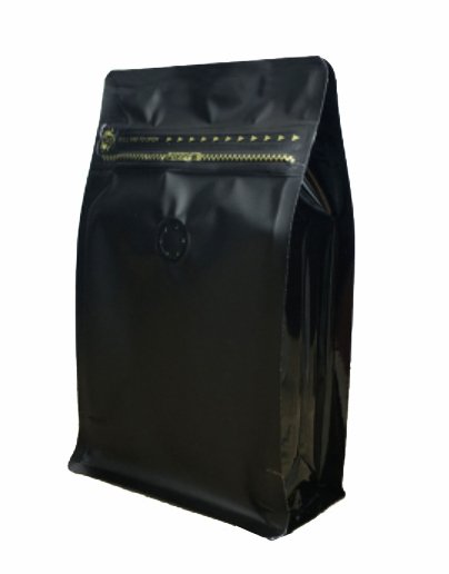 Black Coffee Pouch (Easy Zip)