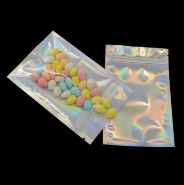 Holographic Zip Lock Flat 