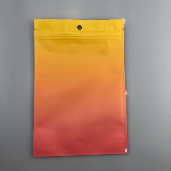 Yellow,Orange Zip Lock Flat 