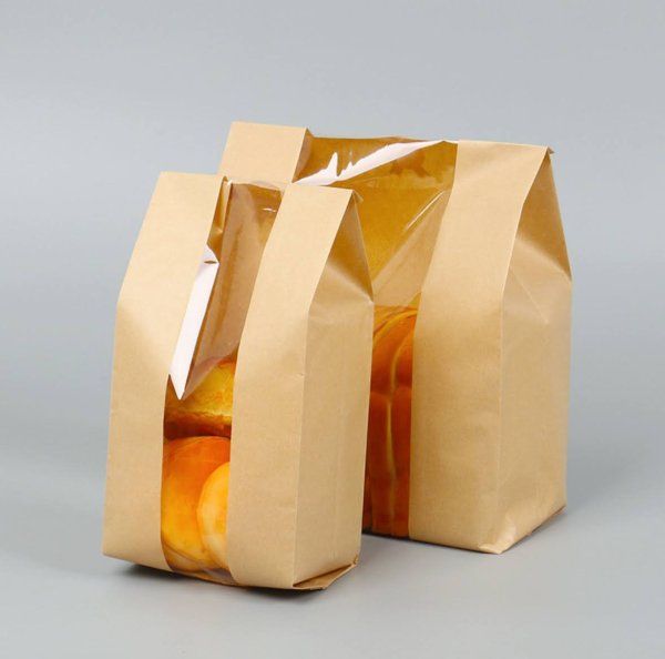 Kraft Pouch Gusseted (Eco-Friendly)