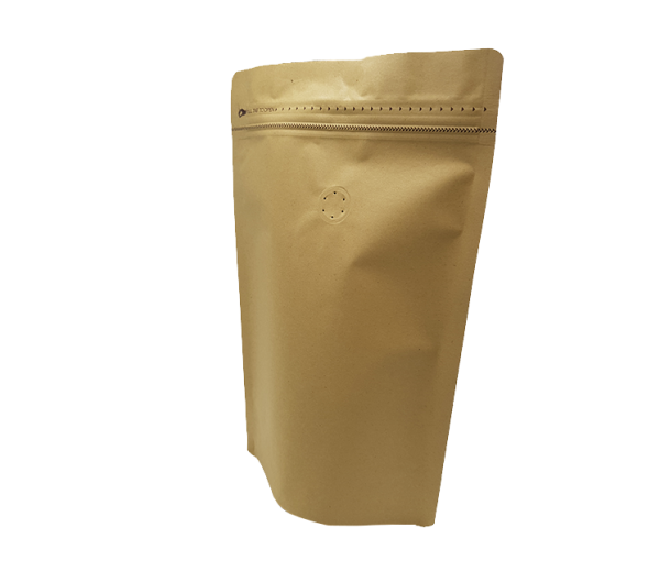 Kraft Coffee Pouch (Easy Zip)