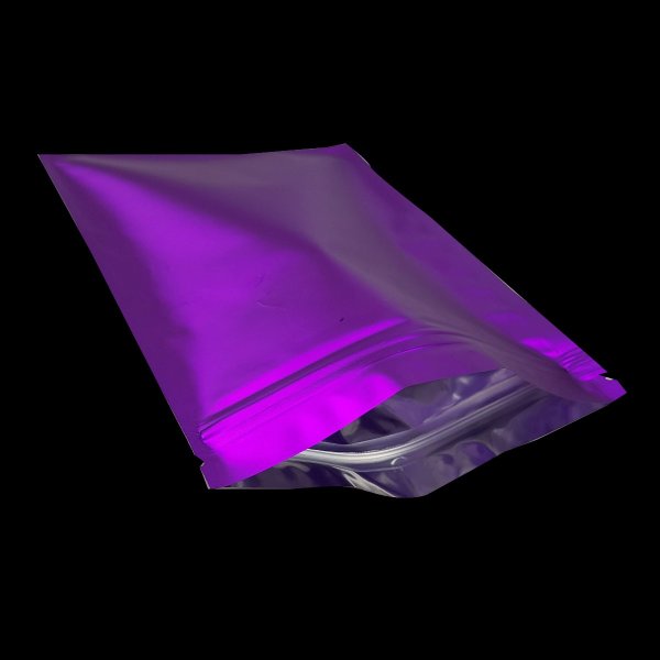 Violet Zip Lock Flat 