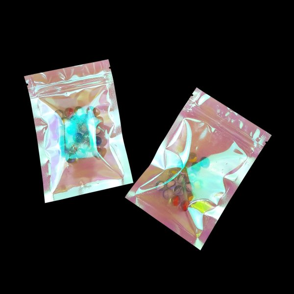 Holographic Zip Lock Flat 