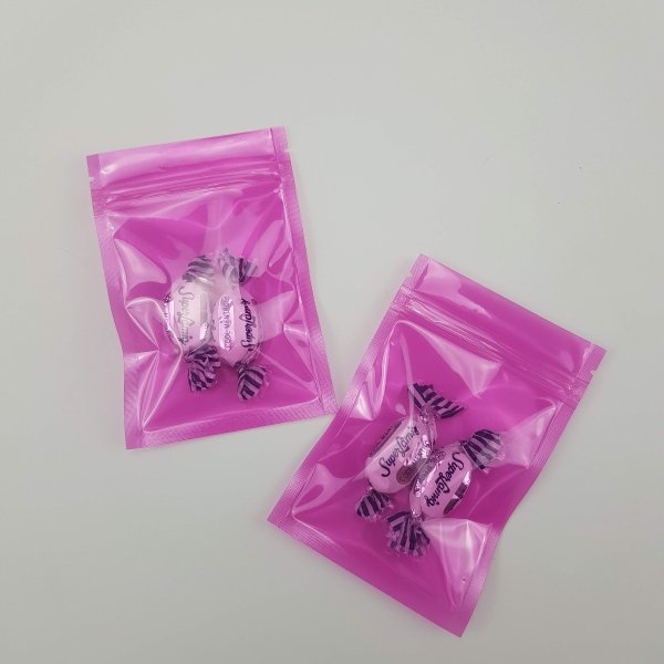 Pink Zip Lock Flat 