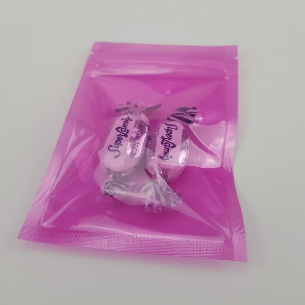 Pink Zip Lock Flat 