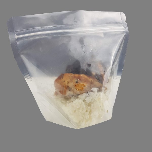 Transparent Stand Up Pouch (Microwavable, Take-Out Food)