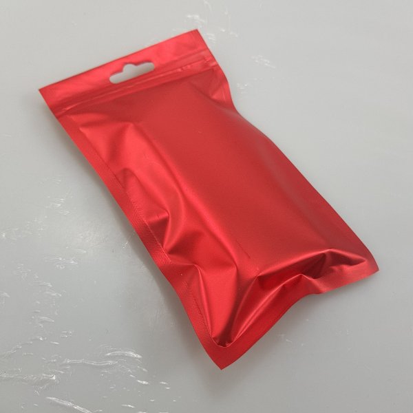 Red Zip Lock Flat 