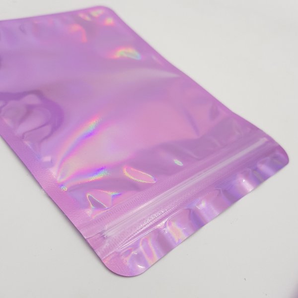 Holographic Zip Lock Flat 