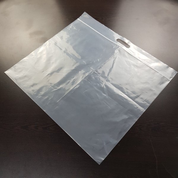 Clear Sliding Zip Bag