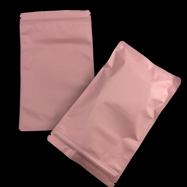 Pink Zip Lock Flat 