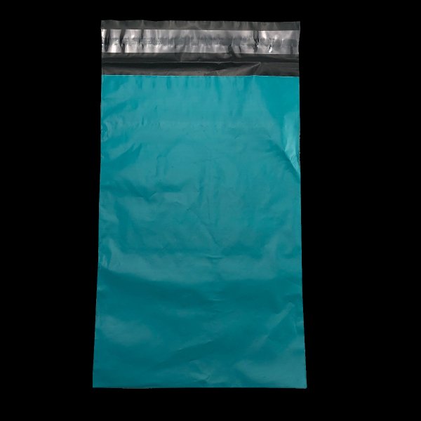 Blue Green Courier Mailer Bag (Recycled, Eco-Friendly)