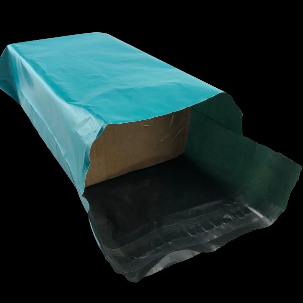 Blue Green Courier Mailer Bag (Recycled, Eco-Friendly)