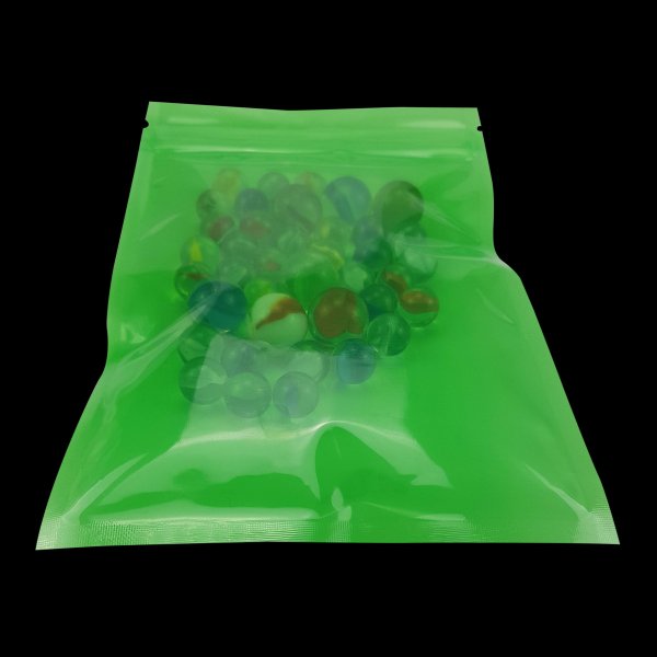 Green Zip Lock Flat 