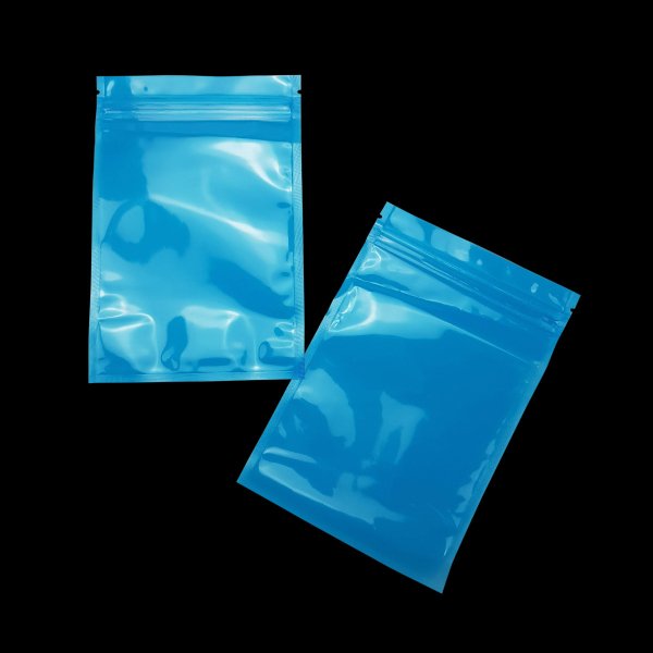 Blue Zip Lock Flat 