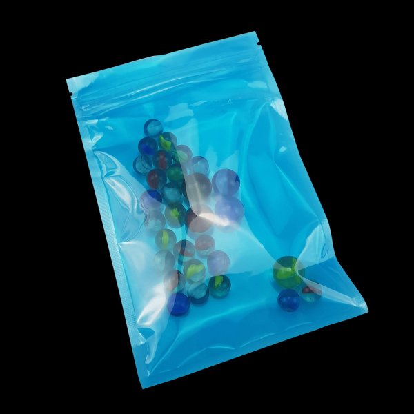 Blue Zip Lock Flat 