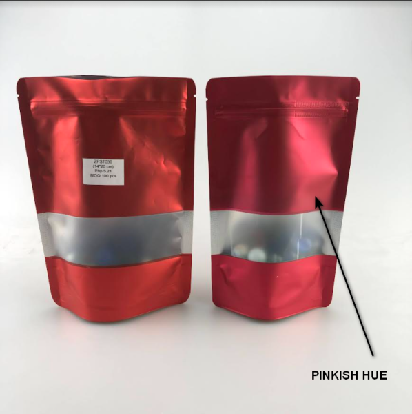 Red Stand Up Pouch 