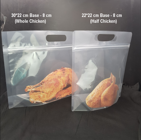 Transparent Chicken Bag (With Handle)