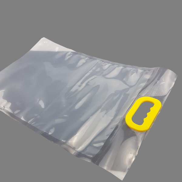 Transparent Pouch Flat (With Handle, Vacuum)