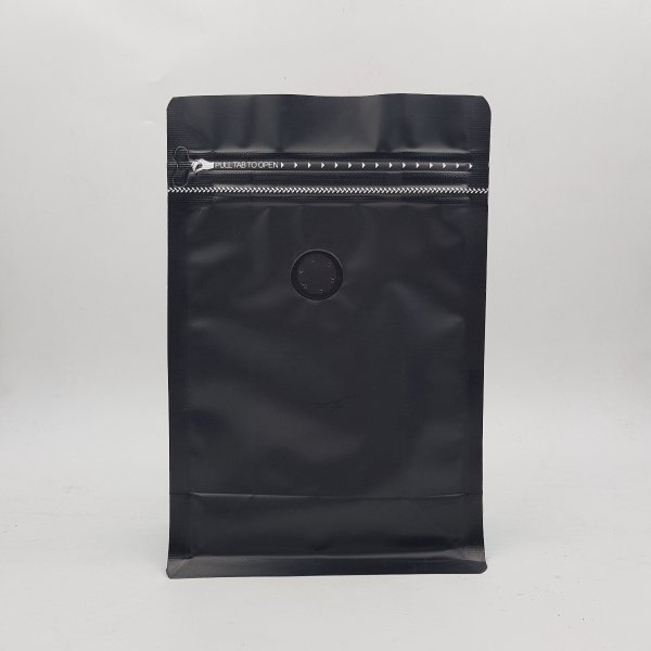 Black,Gold Coffee Pouch (Easy Zip)