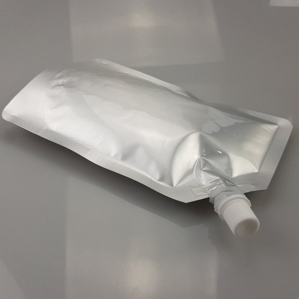 Silver Liquid Pouch (Hot Fillable)