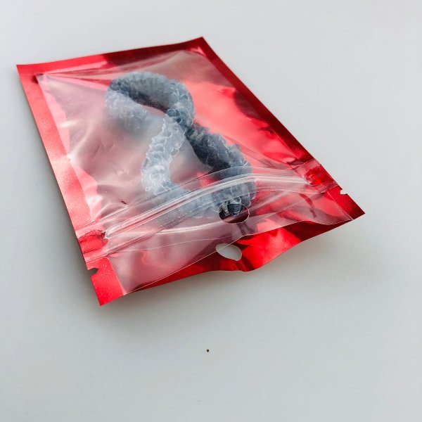 Red Zip Lock Flat 