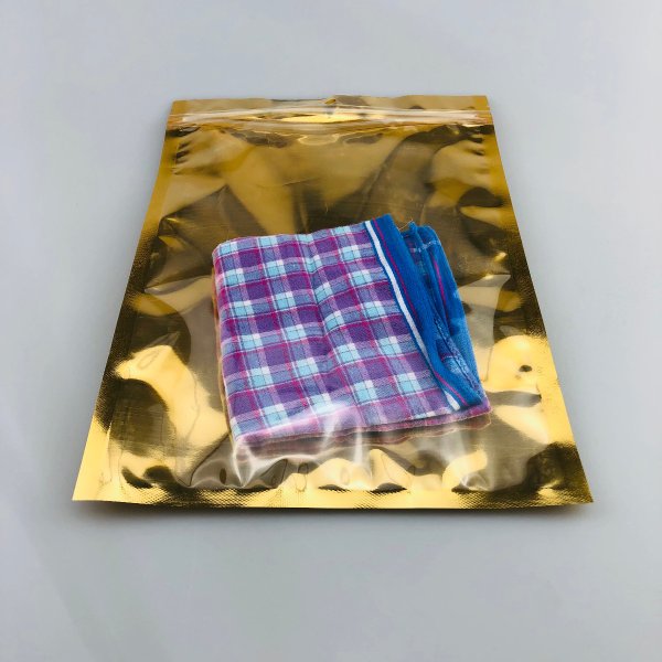 Gold Zip Lock Flat 