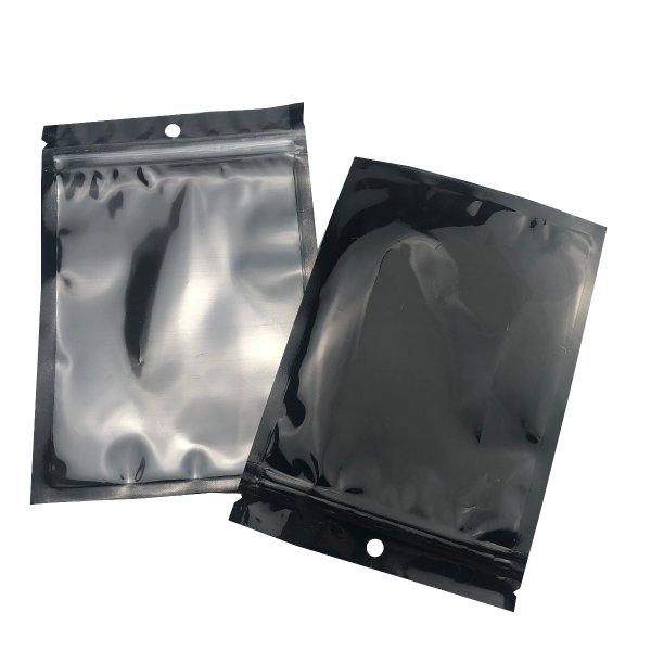 Black Zip Lock Flat 