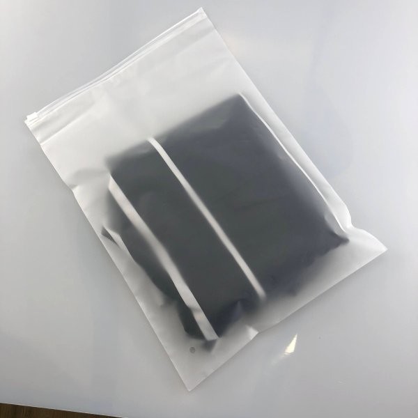 White Zip Lock Flat