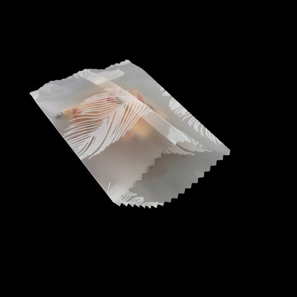 Frosted Transparent Pouch Flat 