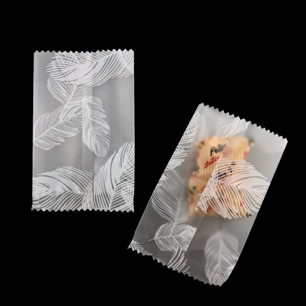 Frosted Transparent Pouch Flat 