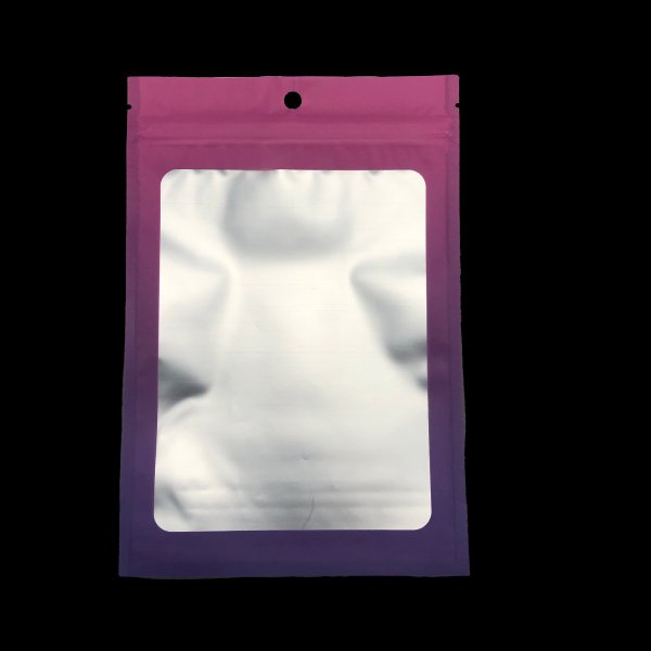 Pink,Purple Zip Lock Flat 