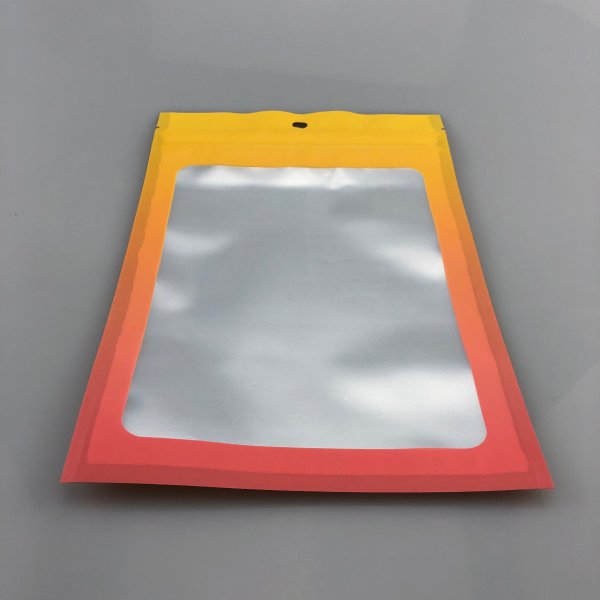 Yellow,Orange Zip Lock Flat 