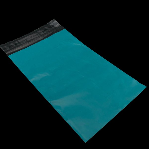 Blue Green Courier Mailer Bag (Recycled, Eco-Friendly)