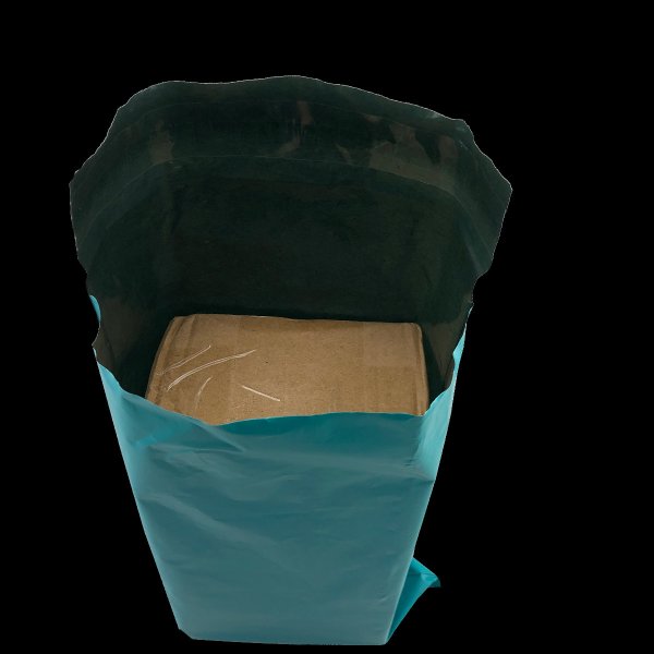 Blue Green Courier Mailer Bag (Recycled, Eco-Friendly)