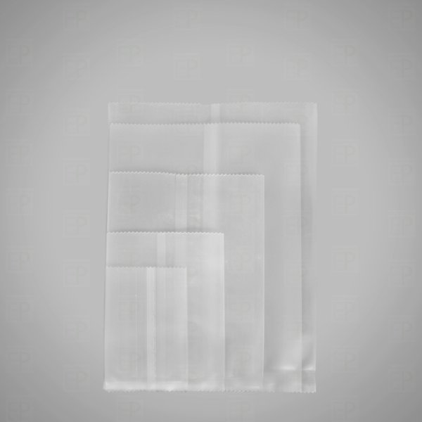 Frosted Transparent Pouch Flat 