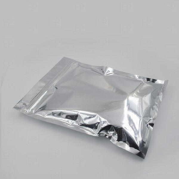 Silver Zip Lock Flat 