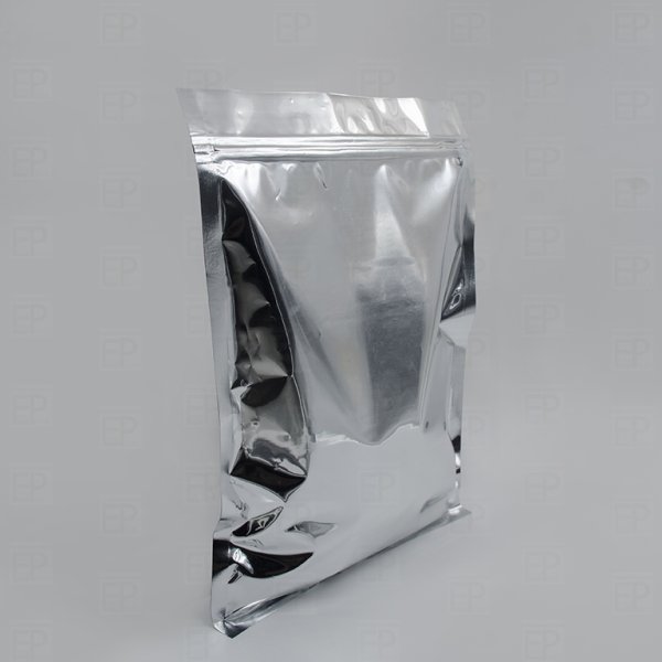 Silver Zip Lock Flat 