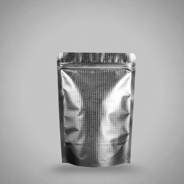 Silver Stand Up Pouch 