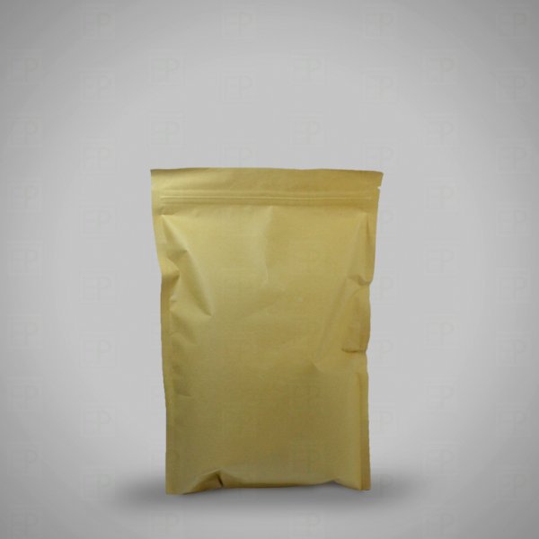 Kraft Zip Lock Flat 