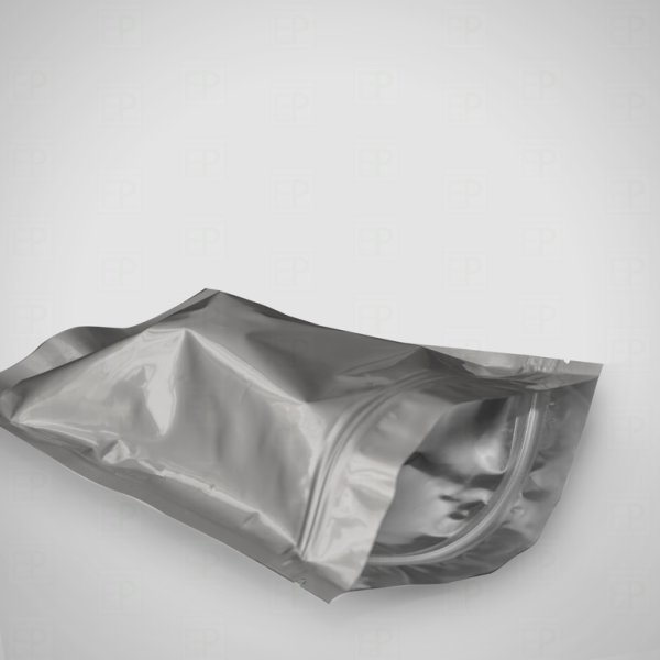 Silver Zip Lock Flat 