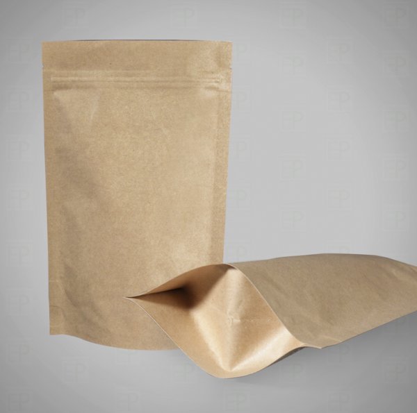 Kraft Stand Up Pouch 