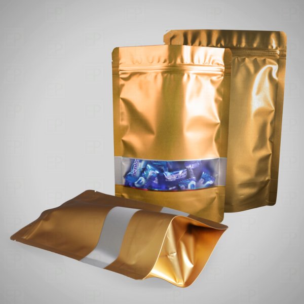 Gold Stand Up Pouch 