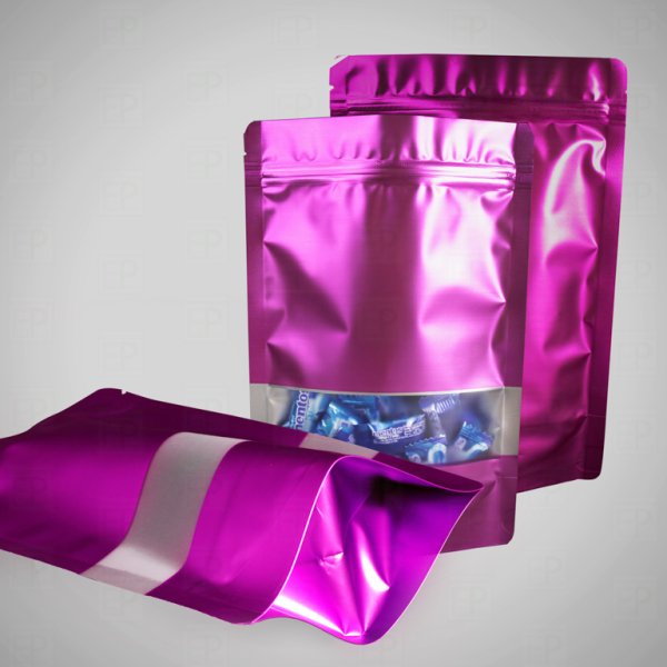 Purple Stand Up Pouch 