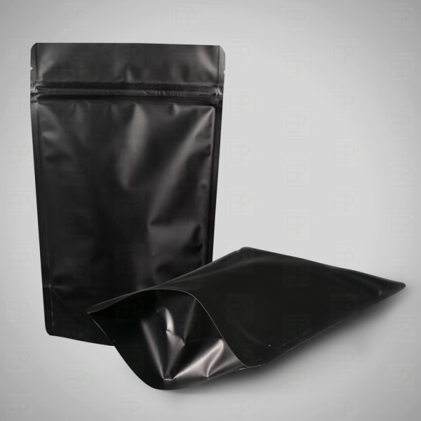 Black Stand Up Pouch 