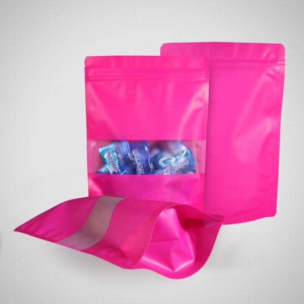 Pink Stand Up Pouch 