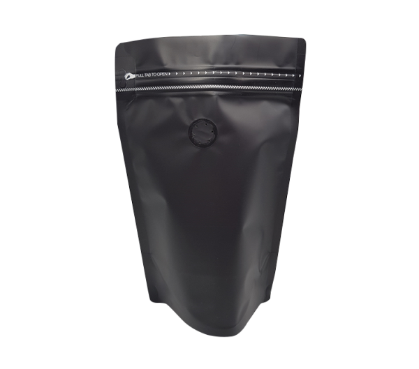 Black Coffee Pouch (Easy Zip)